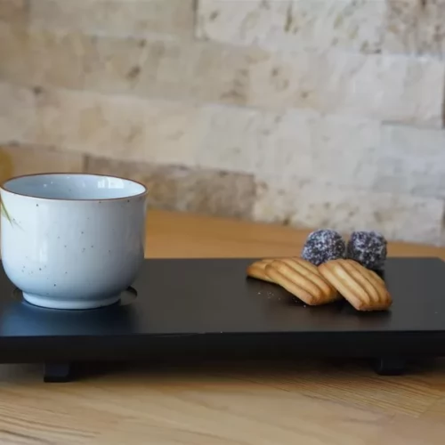 Black Wood Serving Board